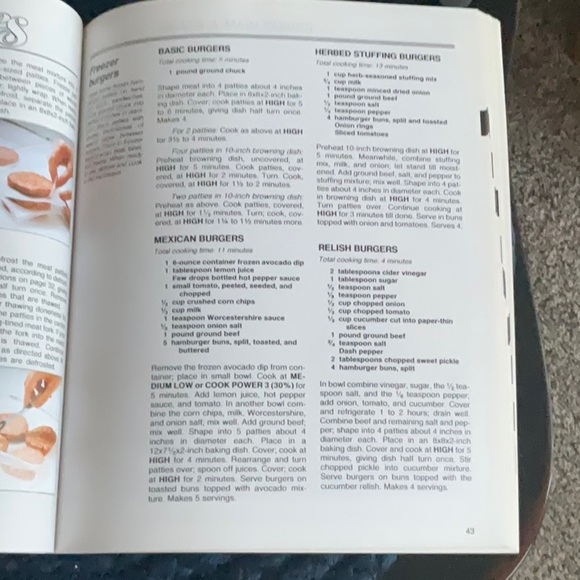 Vintage Whirlpool Microwave Tips and menus cookbook - Picture 4 of 4